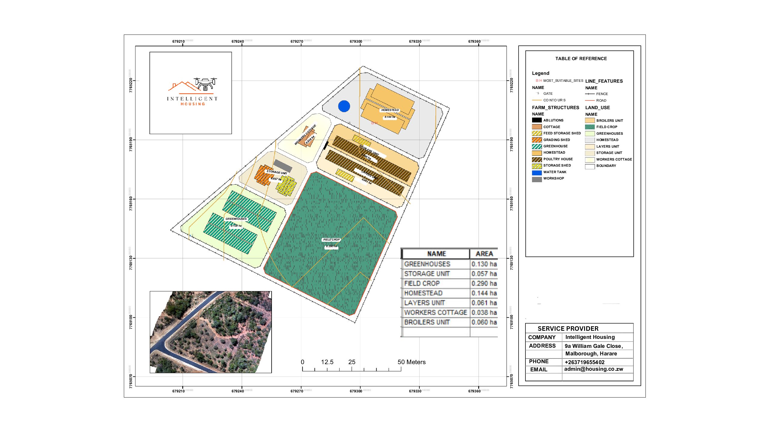 2500 ha Wildlife Estate with Full GIS Analysis